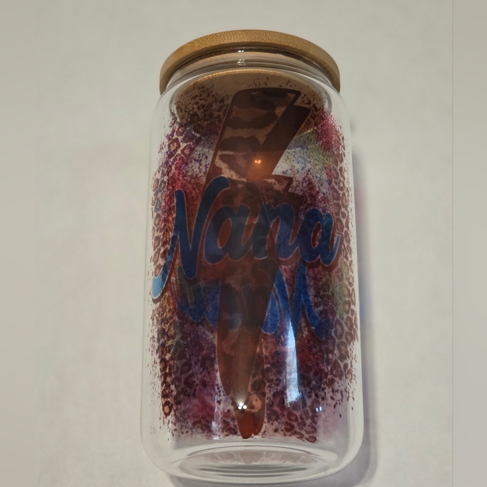 16oz Nana Glass Can